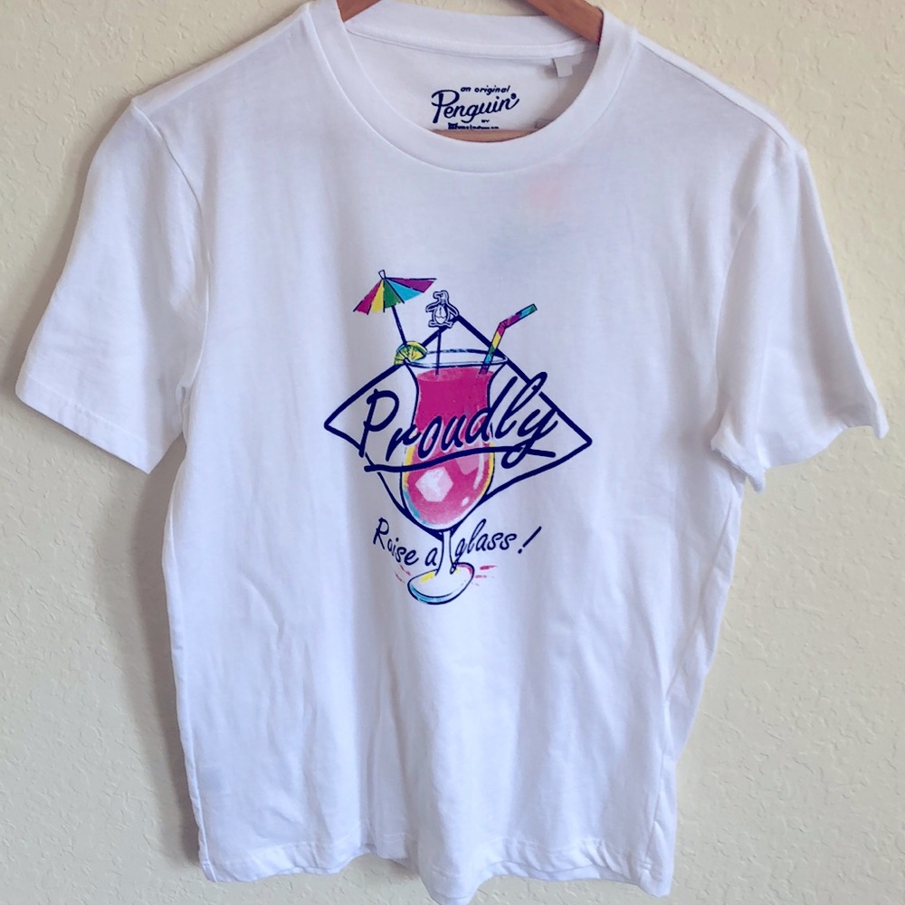 Original Penguin Proudly Raise A Glass Men’s Tee